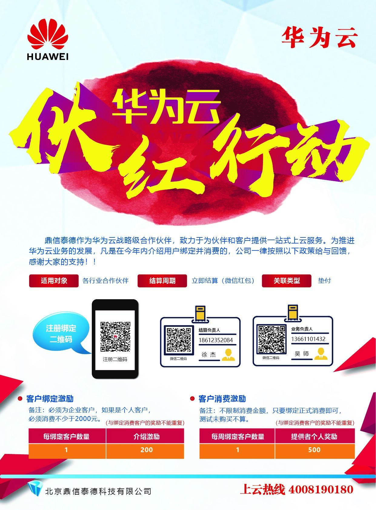 红五月,华为云“伙红行动”-存储在线