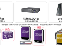 西部数据推出存储新品,强化智能安防云边端架构-DOIT-数据产业媒体与服务平台