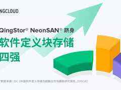 QingStor NeonSAN进阶SDS市场四强背后的五大原因-DOIT-数据产业媒体与服务平台