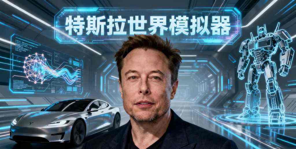 马斯克世界模拟器震撼登场:AI一天消化500年驾驶经验,擎天柱共享“最强大脑”-DOIT-数据产业媒体与服务平台