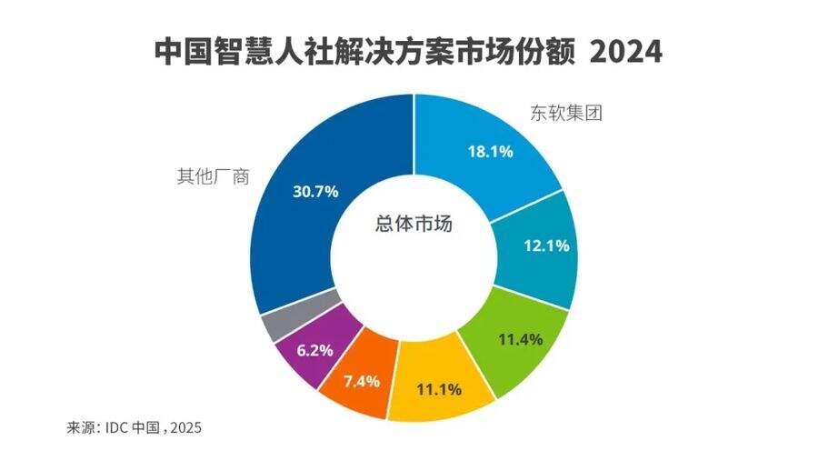 AI赋能 东软蝉联中国智慧人社市场份额第一-DOIT-数据产业媒体与服务平台