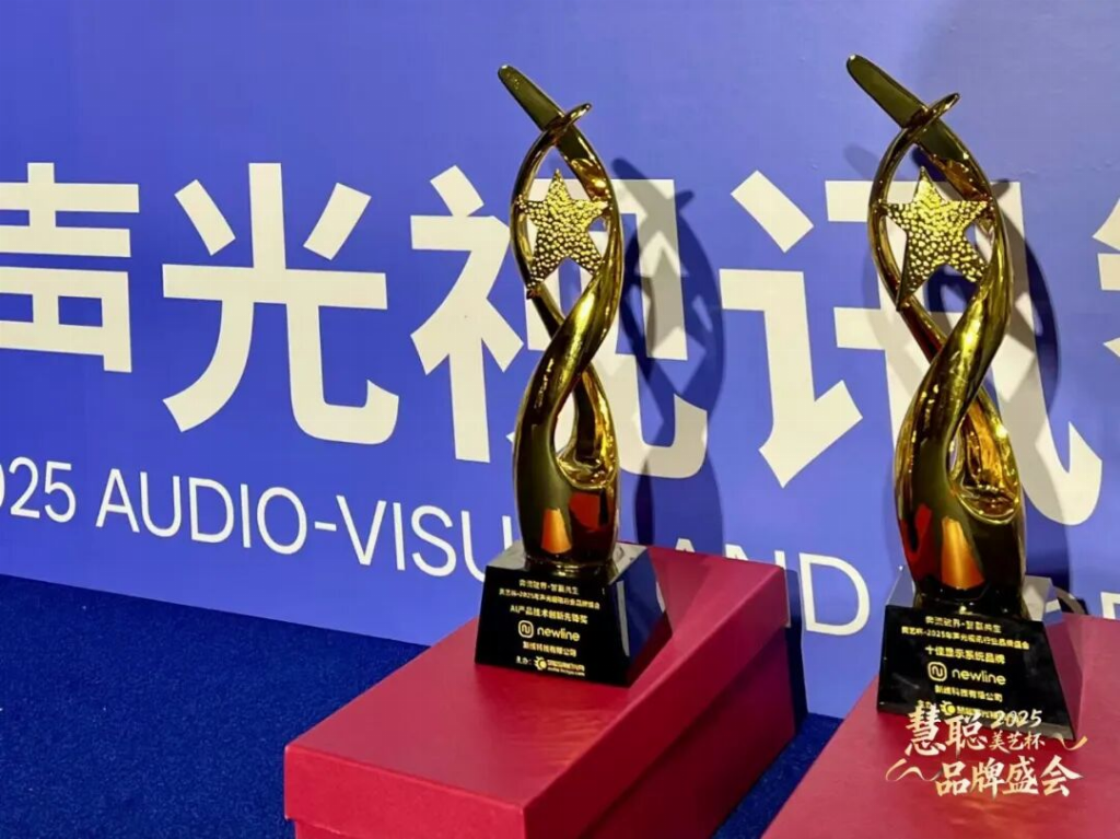 双奖加冕，AI领航！新线科技闪耀2025声光视讯智联大会-DOIT-数据产业媒体与服务平台