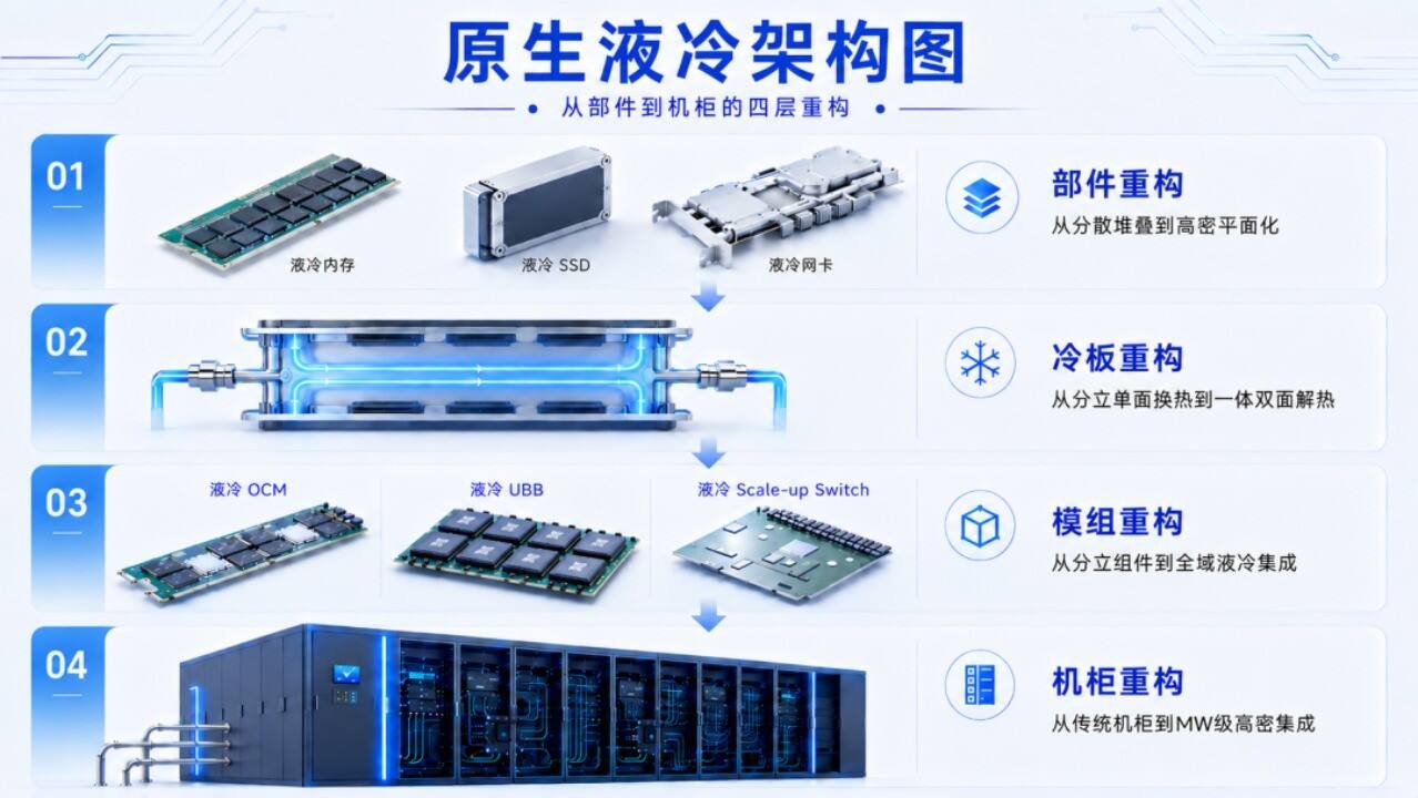 原生液冷如何撑起MW级整机柜?